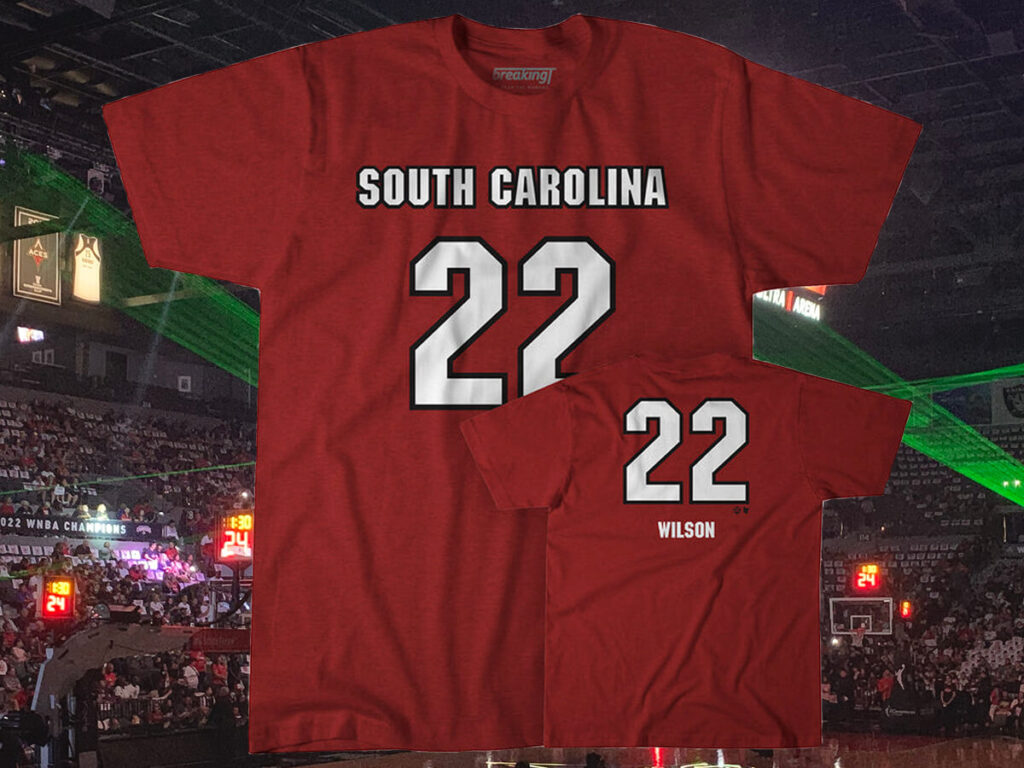 The A’ja Wilson South Carolina Basketball shirt