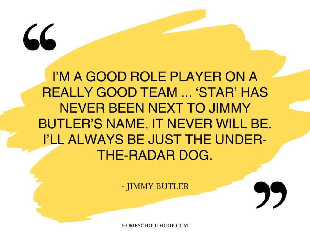 "I'm a good role player on a really good team ... 'Star' has never been next to Jimmy Butler's name, it never will be. I'll always be just the under-the-radar dog. - Jimmy Butler"